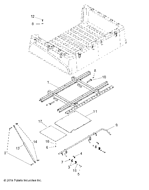 BODY, BOX MOUNTING - R15RNA57AA/AC/AR/E57AS (49RGRBOXMOUNTING15570MC)
