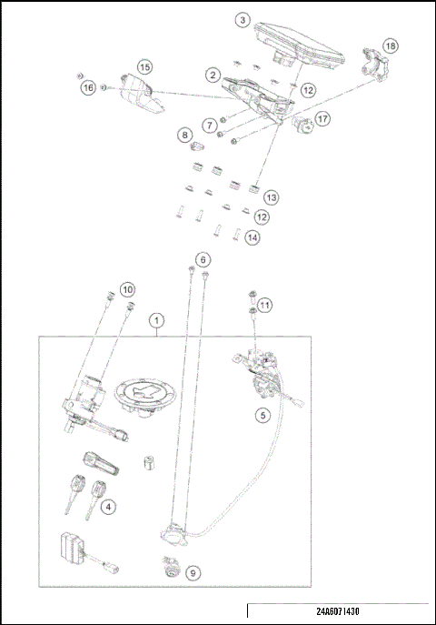 INSTRUMENTS / LOCK SYSTEM