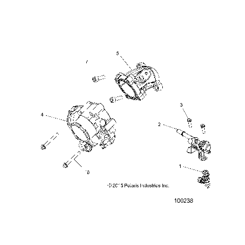 ENGINE, THROTTLE BODY and FUEL RAIL - A16SEA57N1/N7/E57N1/E57N2/BA57N1 [100238]