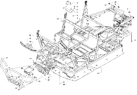 FRAME AND RELATED PARTS [305696]