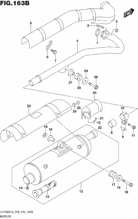 MUFFLER (LT-F400FL6 P33)