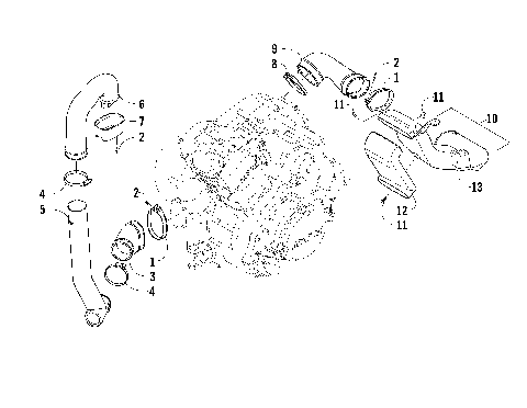 CASE/BELT COOLING ASSEMBLY [92019]