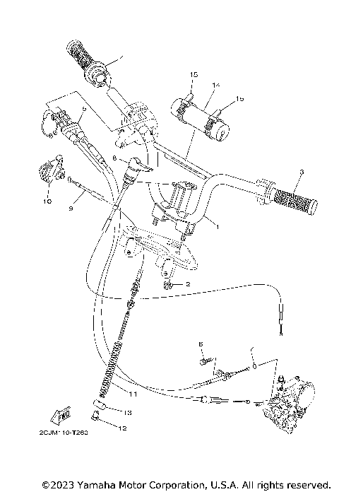 STEERING HANDLE & CABLE