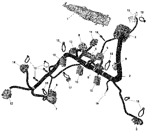 01- ROTAX - Engine Harness And Electronic Module - Turbo R