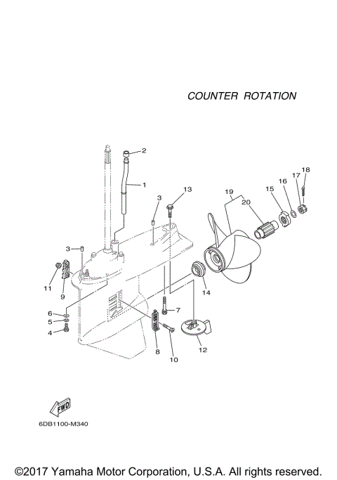 LOWER CASING DRIVE 2