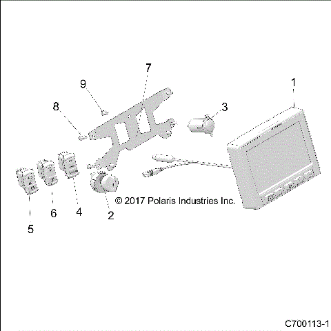 ELECTRICAL, DASH INSTRUMENTS AND CONTROLS - Z18VFL92BK (C700113-1)