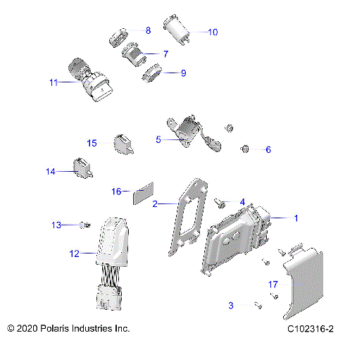 ELECTRICAL, SWITCHES, SENSORS and ECM - A21SEE57F1/F57C1/F1/S57C1/C2/C5/C9/CK/E1/E2/E5/E9/EK/F1/E1/F2/FK (C102316-2)