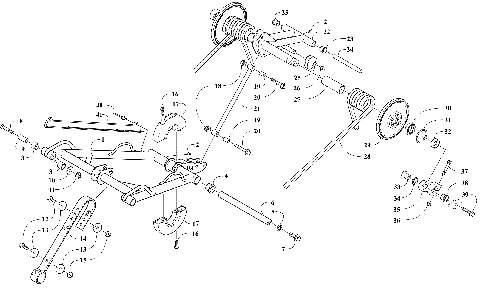 REAR SUSPENSION ARM ASSEMBLIES [110601]