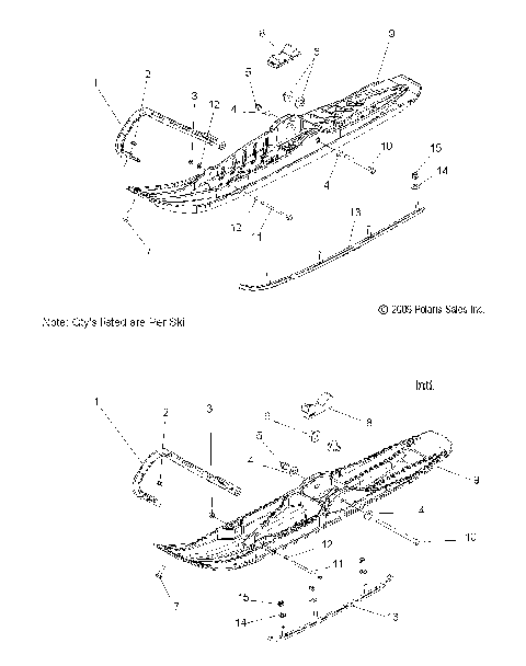STEERING, SKI ASM. - S12PT5BSL/BEL (49SNOWSKIASM10600DRGN)