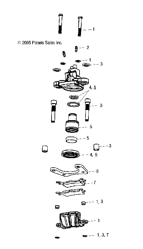 BRAKE CALIPER, REAR - A07MH76FA (4999200139920013B05)