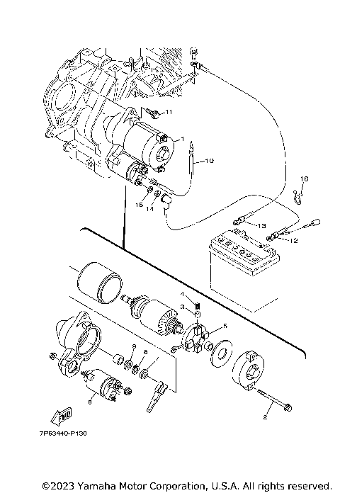 STARTING MOTOR