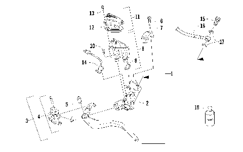 HYDRAULIC BRAKE CONTROL ASSEMBLY [95119]