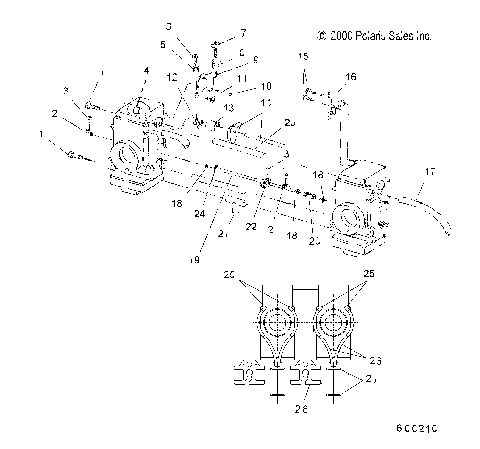 ENGINE, CARBURETOR - S17MBX6JSA/JEA (600210)