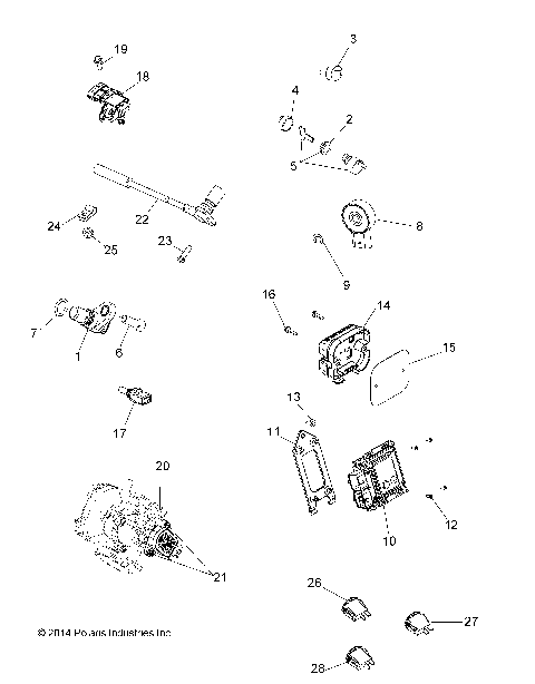 ELECTRICAL, SWITCHES, SENSORS and ECM - A17SHD57A9/AG/E57AS/E57AL (49ATVELECT15570SP)