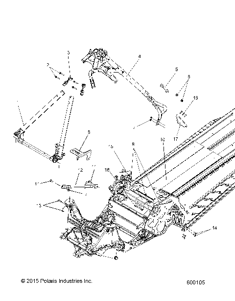 CHASSIS, CHASSIS ASM. and OVER STRUCTURE - S16EL8PE/PS/PSL ALL OPTIONS (600105)