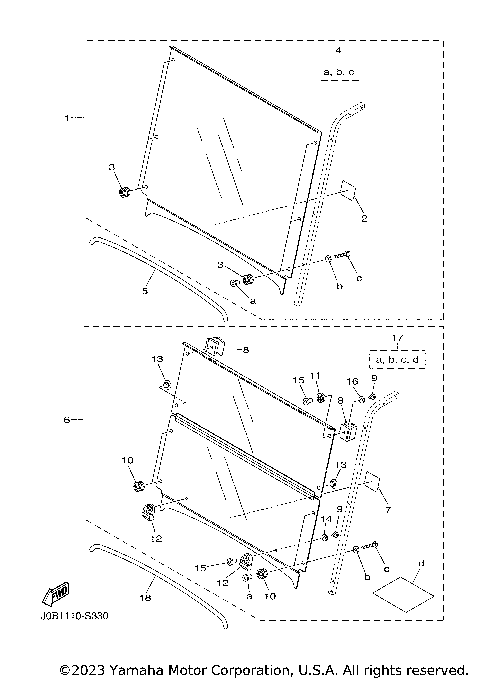 ALTERNATE FOR WINDSHIELD