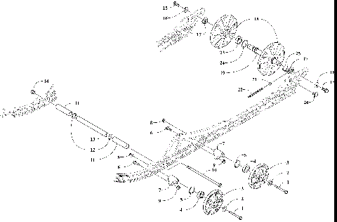 IDLER WHEEL ASSEMBLY [106768]