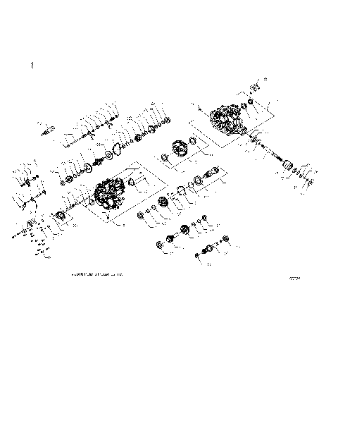 DRIVE TRAIN, MAIN GEARCASE - A17DAE57AM (100521)