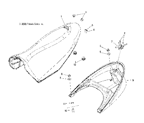 SEAT - S07PS6FS/FSA (49SNOWSEAT600SWTCH)