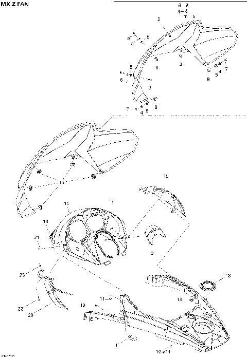 09- Windshield And Console FAN