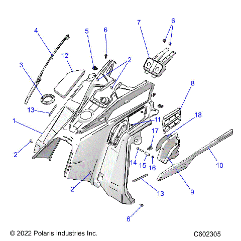 BODY, CONSOLE - S24TDL6KSA (C602305)