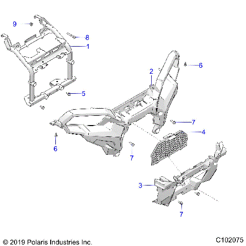 BODY, FRONT BUMPER and MOUNTING - A26SLE95FJ/CJ/EJ (C102075)