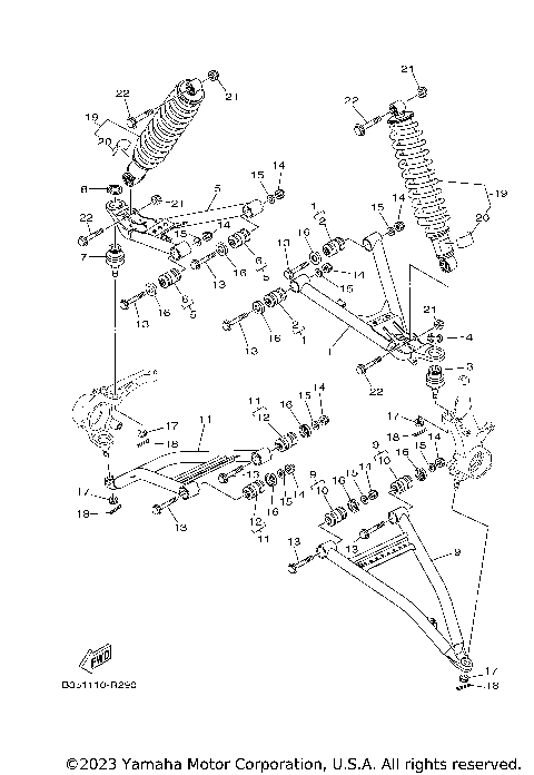 FRONT SUSPENSION WHEEL