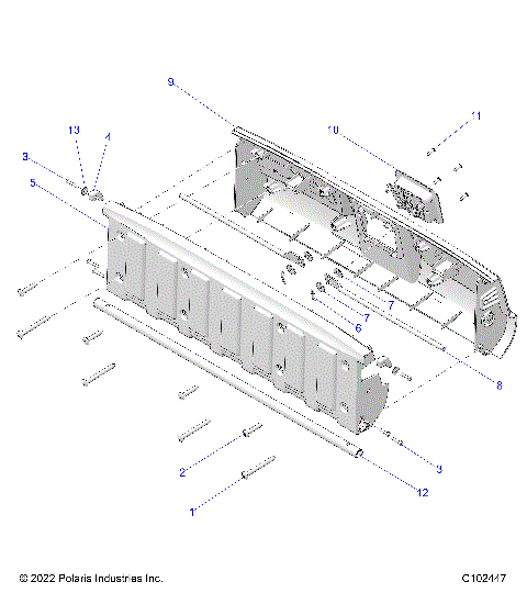 BODY, TAILGATE - A25SWE57F1/C1/E1 (C102447)