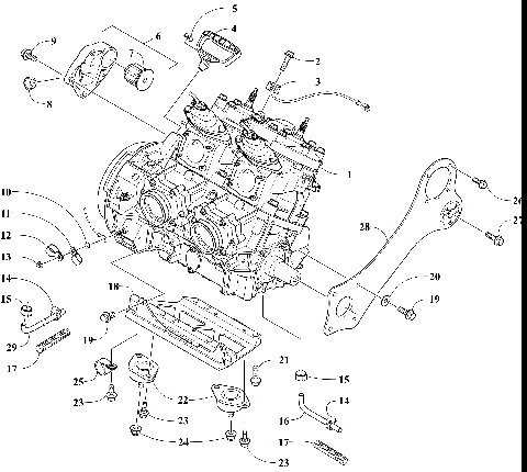 ENGINE AND RELATED PARTS [107259]