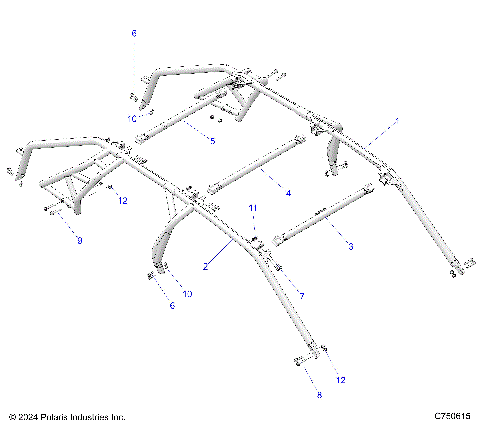 CHASSIS, CAB FRAME - Z25S4B92AF/BF (C750615)