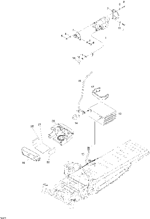 10- Electric Starter and Battery