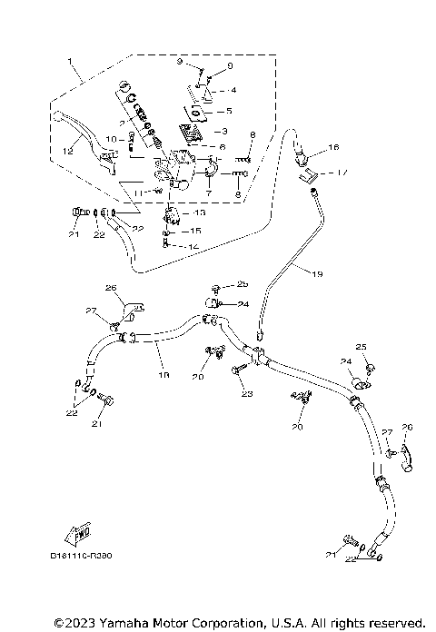 FRONT MASTER CYLINDER
