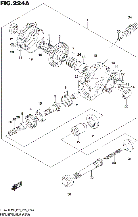 FINAL BEVEL GEAR (REAR)
