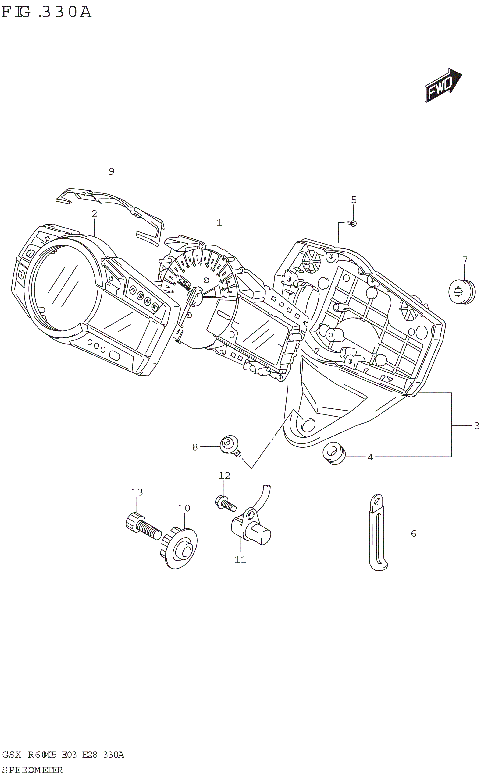 SPEEDOMETER (E03,E33)