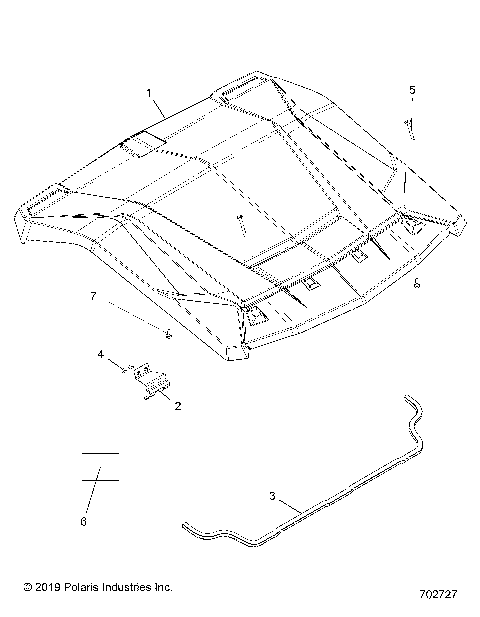 ACCESSORY, ROOF - G20GAE99F2/EFS/BFM/BCM/SFS/SC2 (702727)