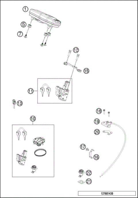 INSTRUMENTS / LOCK SYSTEM