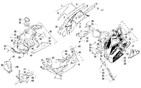 SKID PLATE AND SIDE PANEL ASSEMBLY [99109]