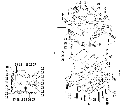 CRANKCASE ASSEMBLY [89764]