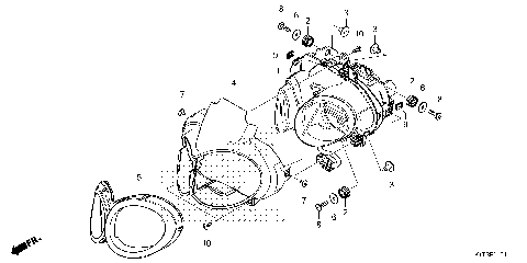 HEADLIGHT (CRF300LRA)