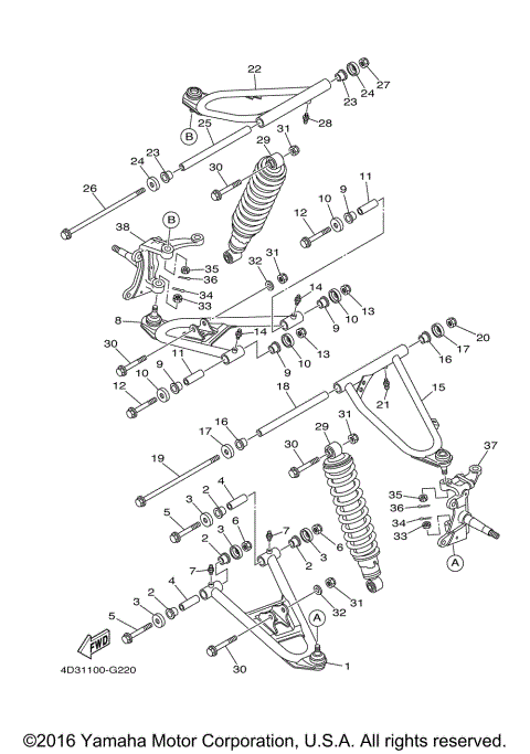 FRONT SUSPENSION WHEEL