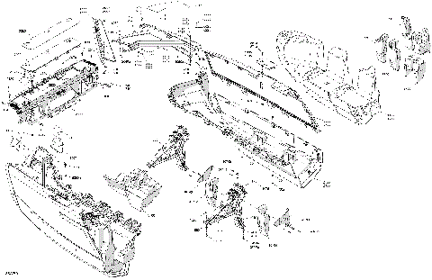 05- HULL - Front Deflector Float and Front Bumper