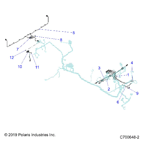 ELECTRICAL, WIRE HARNESS RIDE COMMAND, USB, BOX - R20RSK99AA/AX/A9/AP/BA/BX/B9/BP (C700648-2)