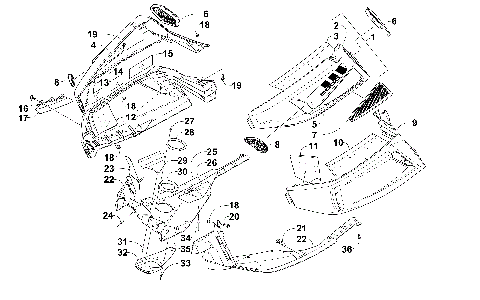 SKID PLATE AND SIDE PANEL ASSEMBLY [101621]