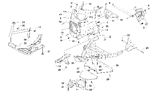 FRONT BUMPER AND FRAME ASSEMBLY [104815]