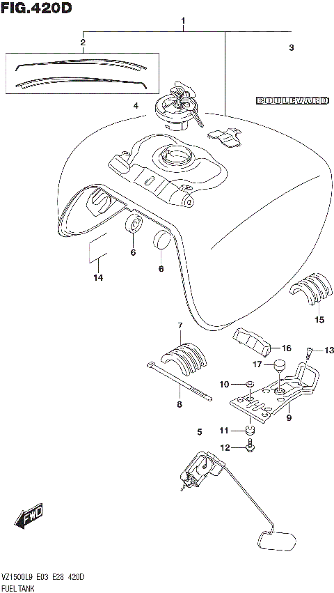 FUEL TANK (E33) (FOR AA3)