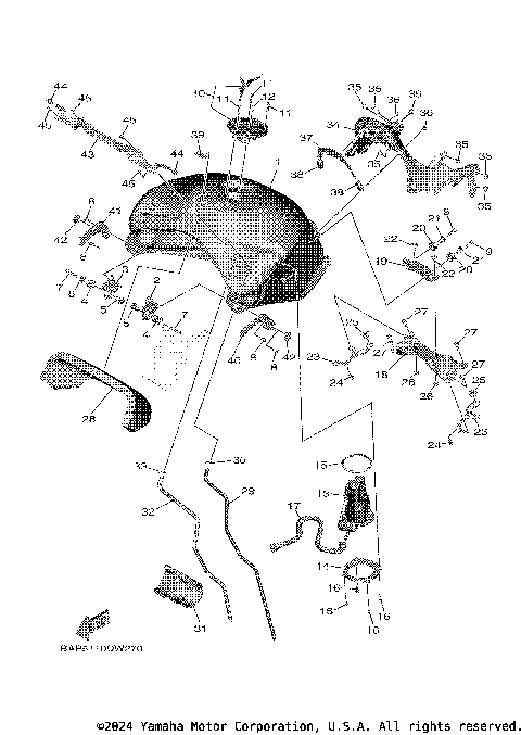 FUEL TANK 1 (FOR U49)