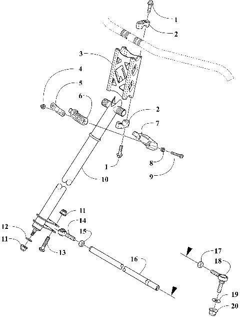 STEERING POST ASSEMBLY [109731]