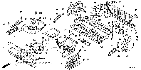 BED PLATE@REAR GATE (2)