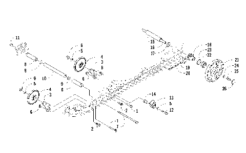 IDLER WHEEL ASSEMBLY [93027]