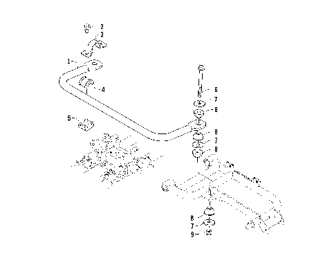 SWAY BAR ASSEMBLY [96947]